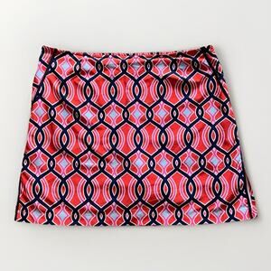 Golftini Member Guest Golf Skort Size 10 Pockets Colorful Pickleball Tennis